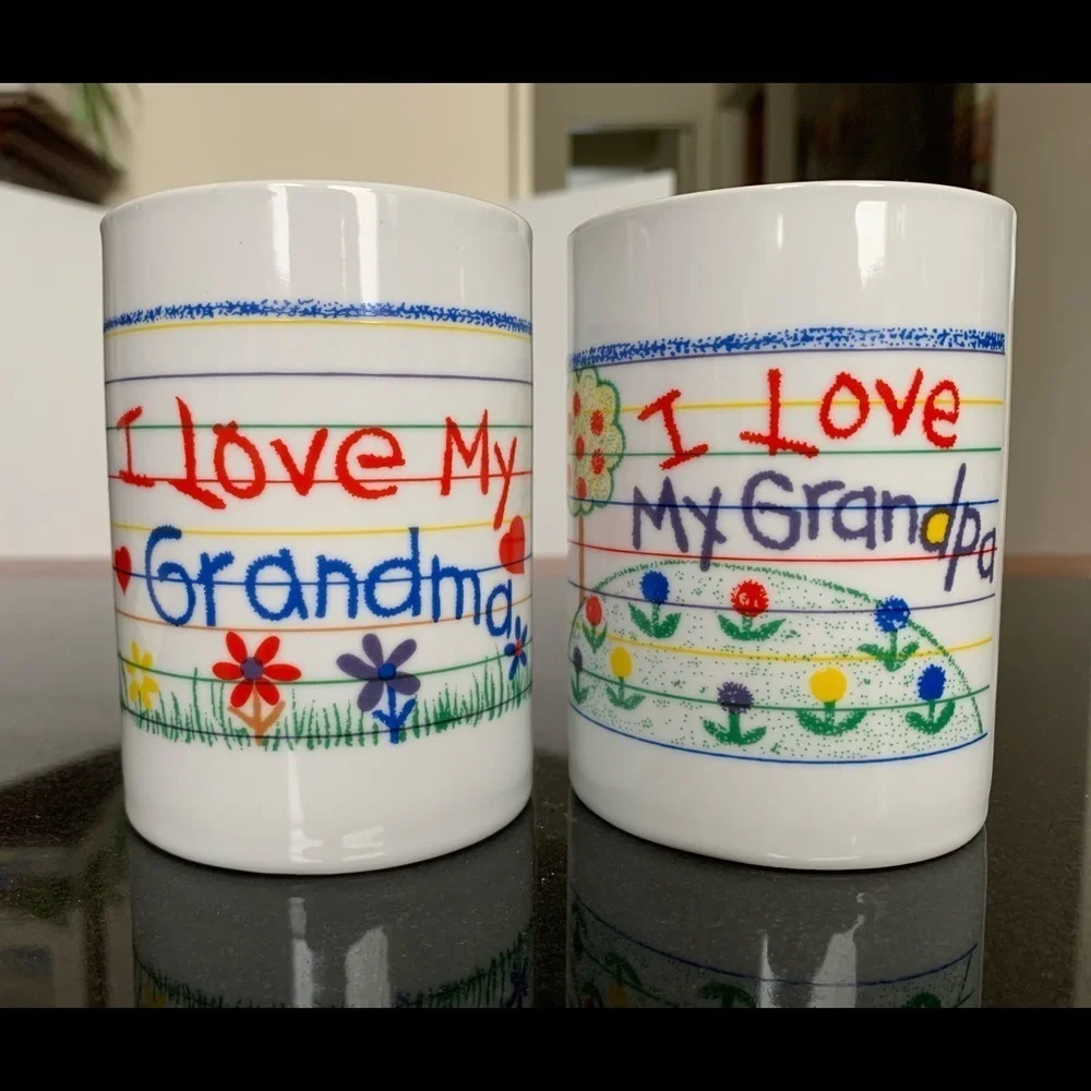 Grandma & Grandpa Coffee Mugs